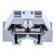 Mini rugós ipari sorozatkapocs, csavarral rögzíthető, szürke 400V 18A 0.08-1.5 mm2 2P