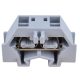 Mini rugós ipari sorozatkapocs, csavarral rögzíthető, szürke 400V 18A 0.08-1.5 mm2 2P