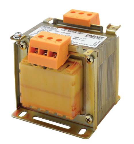 Biztonsági, egyfázisú kistranszformátor 230-400V / 24-230V, max.100VA