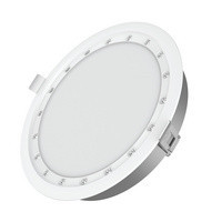 UV-C LED panel 22W 1760lm, 4000K, süllyesztett, kerek, normál világítás + fertőtlenítő funkció