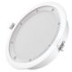 UV-C LED panel 13W 1040lm, 4000K, süllyesztett, kerek, normál világítás + fertőtlenítő funkció