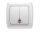 Panasonic Carmen Led csillárkapcsoló 105 fehér keret