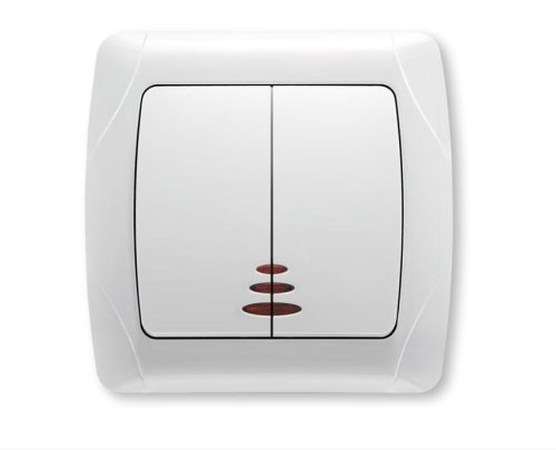 Panasonic Carmen Led csillárkapcsoló 105 fehér keret