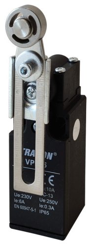 Helyzetkapcsoló, lengőkar-görgő 1×NO+1×NC, 6A/230V AC, 30-60mm, IP65