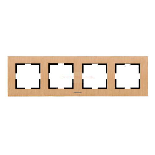 Panasonic Karre Plus 4-es keret tölgy