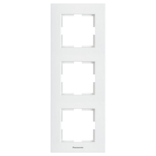 Panasonic Karre Plus 3-as sorolókeret függőleges fehér